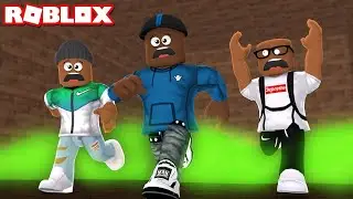 SURVIVING THE ACID FLOOD IN ROBLOX! Acid Escape (Reupload)