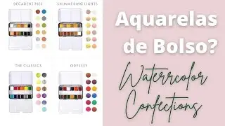 Aquarelas de Bolso da PRIMA: ART WATERCOLOR CONFECTIONS! - Pocket Watercolor