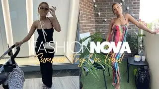 HOT MOM SUMMER FASHIONNOVA TRY ON HAUL!