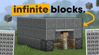 EASY Stone Farm Minecraft 1.21+ (Automatic | Cobblestone)