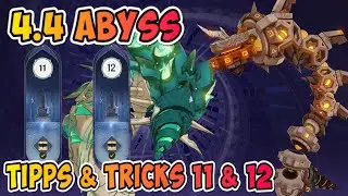 Abyss 4.4 - Floor 11 & 12 FULL GUIDE - Tipps & Tricks | Genshin Impact