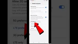 How to Enable 5G network on Samsung || 