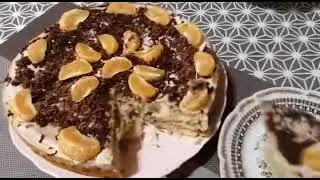 Бисквитный торт.