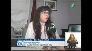 Trámite  del DNI por internet