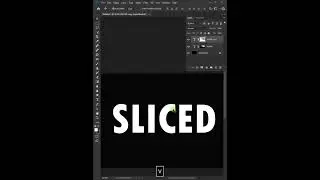 Sliced Text Effects In Photoshop 