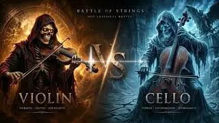 Violin VS Cello | Epic Orchestral Synthwave Music for Fantasy Adventures 🎻⚡