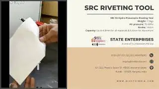 How Hydro-Pneumatic Riveting Tool Works SRC55 ?