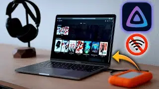 PORTABLE JELLYFIN MEDIA SERVER WITH NO INTERNET