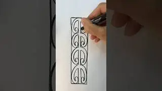 How to draw Kōwhaiwhai Patterns #kōwhaiwhai #maori #māori #pattern #nz #art #polynesianculture #fyp