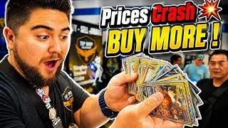 The Pokémon Market CRASHED… So I Bought EVERYTHING! | Card Show Vendor POV 