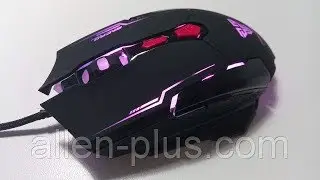 FANTECH X3 VARUS (250-2400DPI, 7 кнопок, USB) Мышь игровая программируемая с металлической подошвой