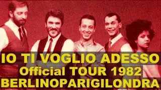 Mauro Sabbione - Matia Bazar - BERLINOPARIGILONDRA - TourAudioLive82 - IOTIVOGLIOADESSO - a.d.1982