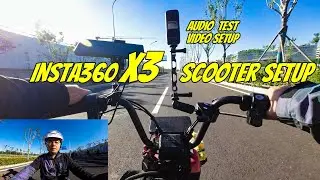 Insta360 X3 , My Go-to Camera on my Scooter Vlog , the Setup and Tips