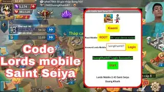 Get code Lords mobile Saint Seiya for new account , amazing good job !