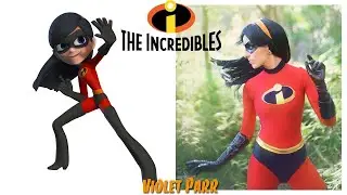 The Incredibles Characters in Real Life❤