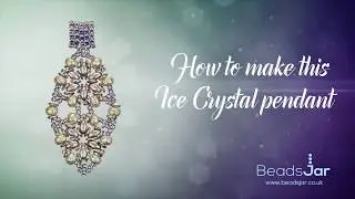 How to make this Ice Crystal pendant | Seed Beads (inspired by Nunzia Scalpore)