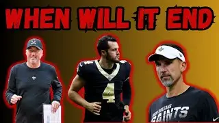 Derek Carr Leaves with Injury as Saints Lose Again