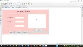 Student Project # 8|| Billing System in Java || Asaan Tutorials