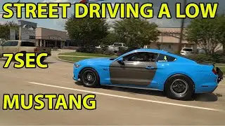 Street Driving A Low 7sec Mustang