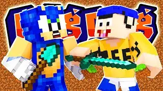 Sonic's Dig Dug Minigame! [65] | Sonic Survival Adventures | Minecraft