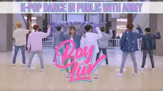 [KPOP DANCE IN PUBLIC CHALLENGE] BTS - BOY WITH LUV feat. Halsey' DANCE COVER BY INVASION INDONESIA