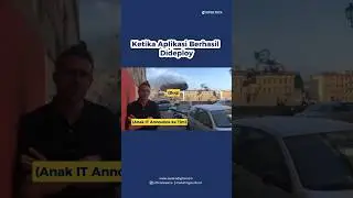 Ketika aplikasi berhasil dideploy, tapi...