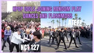 KPOP IDOLS JOINING RANDOM PLAY DANCES AND FLASHMOBS IN PUBLIC