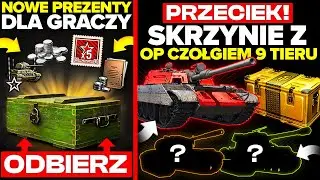 ODBIERZ NOWY PODARUNEK dla GRACZY! ZAPOWIEDŹ SKRZYŃ i OP CZOŁGU