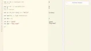 Swift Programming #1:  Basic Data Types