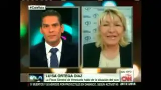 ¡IMPERDIBLE! Cala le pone un parao' a la Fiscal Luisa Ortega Díaz ante su cinismo (+Video)