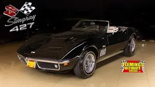 1969 Chevrolet Corvette Stingray 427 Convertible, Single Owner - Walk around and Test Drive
