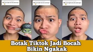 Botak Tiktok Bikin Ngakak || Kelakuan Botak Tiktok Jadi Bocah