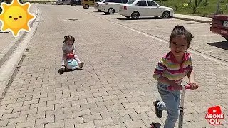 ZEYNEP VE ZÜMRA İLE KAYKAY SÜRÜYORUZ#youtubeshorts #youtube #anime #reels #video #shortvideo #keşfet