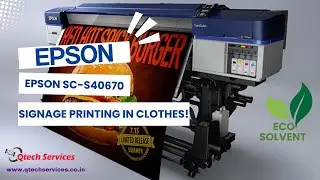 Unleashing The Power Of Eco-solvent Signage Printing With Epson Sure Color S40670!