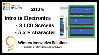 A8 3 Screens in TinkerCad 