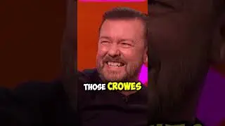 Ricky Gervais' Hilarious Pranks On His Partner⁉️🤣 #shorts #rickygervais