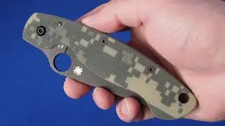 НОЖ SPYDERCO C36GPCMOBK MILITARY CPM-S30V CAMO USA