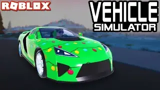 NEW Vehicle Simulator UPDATE for Christmas!! - Roblox