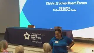 District 3 Duval County School Board Candidate Forum