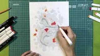 Рисуем карпов. Me Dream Lab