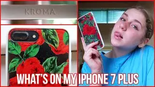 What's On My iPhone 7 Plus 2019! | EvieEllen