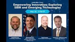 Webinar: Empowering Innovation: Exploring SBIR and Emerging Technologies