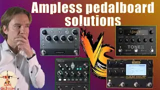 Ampless pedalboard solutions: Nano Cortex vs Kemper Player vs ToneX vs NAM Player