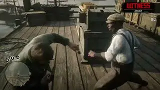 The Longest, Most Brutal Fist Fight From RDR2