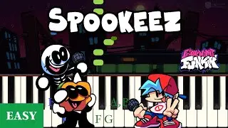 Spookeez (from Friday Night Funkin') – Easy Level 2 Piano Tutorial