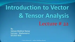 Introduction to Vector and Tensor Analysis