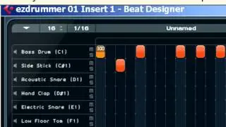 Making Beats with Beat Designer