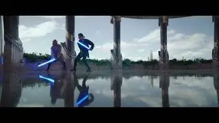 Obi Wan Kenobi vs Anakin Skywalker Sparring Session (Music Change)