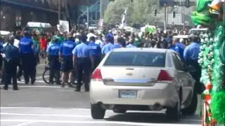 Occupy Wall Street Protesters: St. Patrick's Day Parade in St. Louis, MO 2012