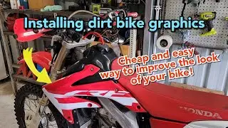 How to install dirt bike graphics